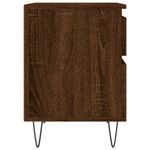 Casa si Gradina - Mobilier - Comode si corpuri - Noptiere - Noptiere, 2 buc., stejar maro, 40x35x50 cm, lemn compozit - Infinity.ro