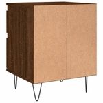 Casa si Gradina - Mobilier - Comode si corpuri - Noptiere - Noptiere, 2 buc., stejar maro, 40x35x50 cm, lemn compozit - Infinity.ro