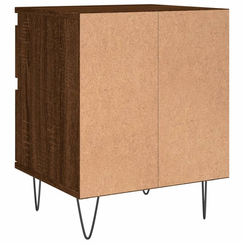 Casa si Gradina - Mobilier - Comode si corpuri - Noptiere - Noptiere, 2 buc., stejar maro, 40x35x50 cm, lemn compozit - Infinity.ro