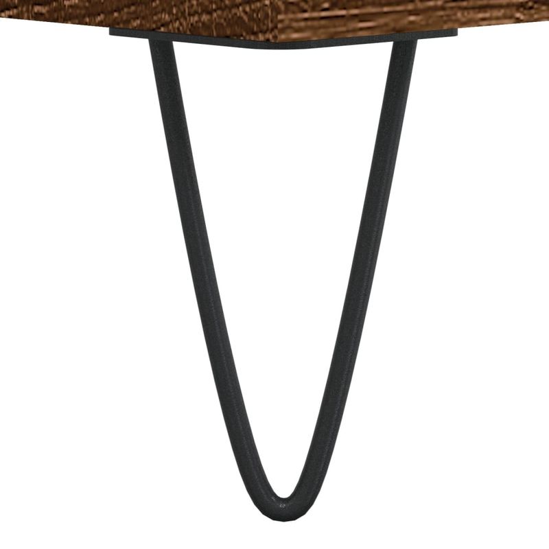 Casa si Gradina - Mobilier - Comode si corpuri - Noptiere - Noptiere, 2 buc., stejar maro, 40x35x50 cm, lemn compozit - Infinity.ro