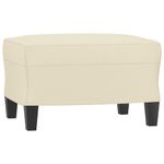 Casa si Gradina - Mobilier - Seturi de mobilier - Seturi living - Set de canapele cu perne, 4 piese, crem, piele ecologica - Infinity.ro