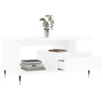 Casa si Gradina - Mobilier - Mese si birouri - Masute de cafea - Masuta de cafea, alb, 90x49x45 cm, lemn prelucrat - Infinity.ro