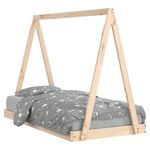 Casa si Gradina - Mobilier - Mobilier copii - Patuturi copii - Cadru de pat pentru copii, 80x160 cm, lemn masiv de pin - Infinity.ro
