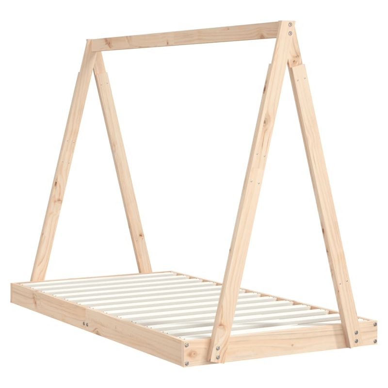 Casa si Gradina - Mobilier - Mobilier copii - Patuturi copii - Cadru de pat pentru copii, 80x160 cm, lemn masiv de pin - Infinity.ro