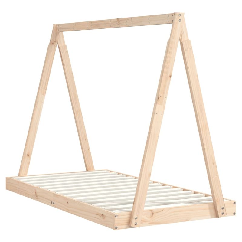 Casa si Gradina - Mobilier - Mobilier copii - Patuturi copii - Cadru de pat pentru copii, 80x160 cm, lemn masiv de pin - Infinity.ro