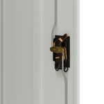 Casa si Gradina - Constructii - Depozitare, transport si protectie - Rafturi, fisete si vestiare - Fiset, gri deschis, 90x40x105 cm, otel - Infinity.ro