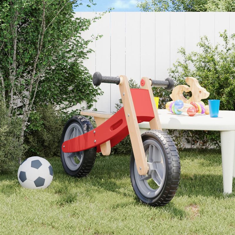 Jucarii, Copii si Bebe - Jucarii si jocuri - Jucarii de exterior - Masinute si vehicule pentru copii - Bicicleta de echilibru pentru copii, rosu - Infinity.ro