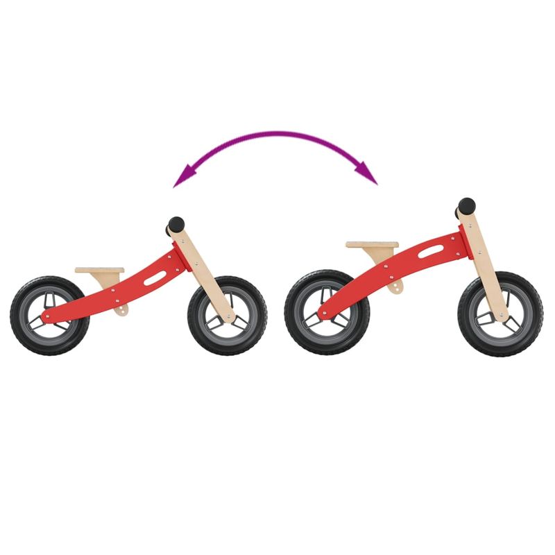 Jucarii, Copii si Bebe - Jucarii si jocuri - Jucarii de exterior - Masinute si vehicule pentru copii - Bicicleta de echilibru pentru copii, rosu - Infinity.ro