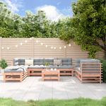 Casa si Gradina - Gradina si terasa - Mobilier exterior - Seturi mobila gradina - Set mobilier de gradina, 9 piese, lemn masiv douglas - Infinity.ro