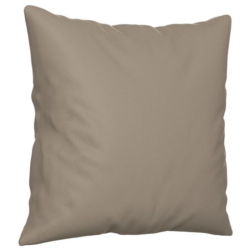 Casa si Gradina - Mobilier - Seturi de mobilier - Seturi living - Set de canapele cu perne, 4 piese, gri taupe, microfibra - Infinity.ro