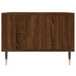 Casa si Gradina - Mobilier - Mese si birouri - Masute de cafea - Masuta de cafea, stejar maro, 60x50x36,5 cm, lemn compozit - Infinity.ro