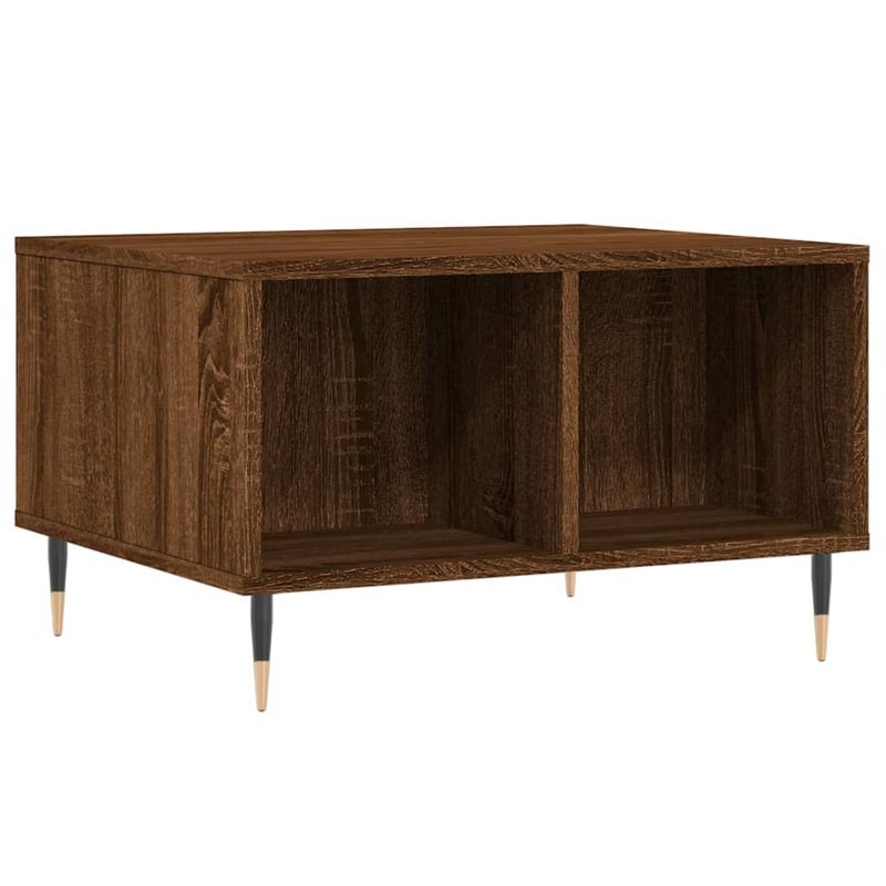 Casa si Gradina - Mobilier - Mese si birouri - Masute de cafea - Masuta de cafea, stejar maro, 60x50x36,5 cm, lemn compozit - Infinity.ro