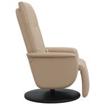 Ingrijire personala si Cosmetice - Sanatate si wellness - Articole wellness - Fotolii de masaj - Fotoliu de masaj rabatabil, cappuccino, piele ecologica - Infinity.ro