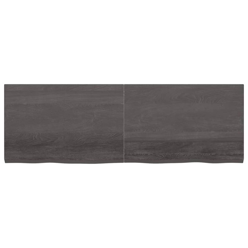 Casa si Gradina - Mobilier - Mobilier baie - Blaturi baie - Blat de baie, maro inchis, 180x60x(2-4) cm, lemn masiv tratat - Infinity.ro