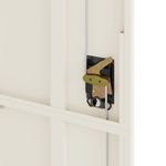 Casa si Gradina - Constructii - Depozitare, transport si protectie - Rafturi, fisete si vestiare - Fiset, alb, 105x40x180 cm, otel - Infinity.ro