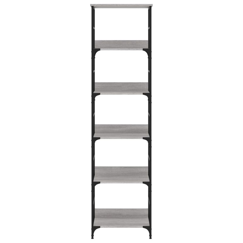 Casa si Gradina - Mobilier - Biblioteci si rafturi - Biblioteci - Raft de carti, gri sonoma, 50x33x188,5 cm, lemn prelucrat - Infinity.ro