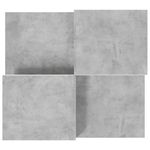 Casa si Gradina - Mobilier - Mese si birouri - Masute de cafea - Masute de cafea, 2 buc., gri beton, lemn prelucrat - Infinity.ro