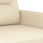 Casa si Gradina - Mobilier - Seturi de mobilier - Seturi living - Set de canapele cu perne, 3 piese, crem, textil - Infinity.ro