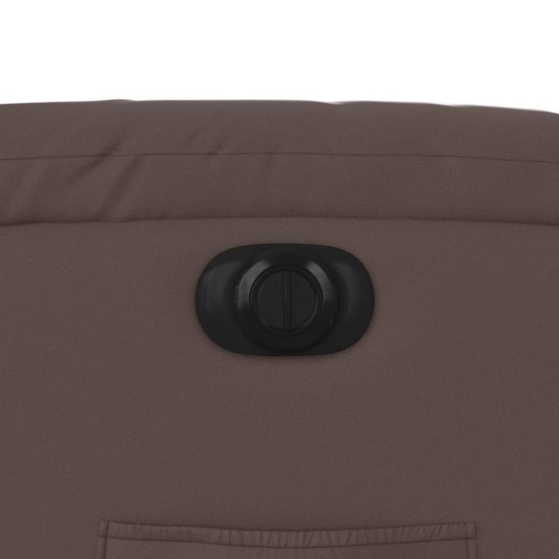 Casa si Gradina - Mobilier - Scaune si fotolii - Fotolii - Fotoliu rabatabil electric, maro, piele ecologica - Infinity.ro