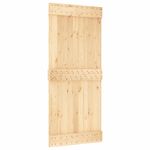 Casa si Gradina/Constructii/Usi interior, exterior si garaj/Usi interior - Usa glisanta cu set feronerie, 90x210 cm, lemn masiv de pin - Infinity.ro