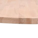 Casa si Gradina - Mobilier - Feronerie si accesorii mobila - Blat de masa rotund, diametru 50x1,5 cm, lemn masiv de fag, maro deschis - Infinity.ro