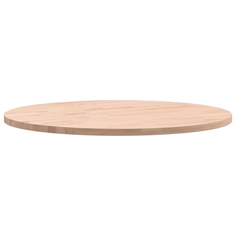 Casa si Gradina - Mobilier - Feronerie si accesorii mobila - Blat de masa rotund, diametru 50x1,5 cm, lemn masiv de fag, maro deschis - Infinity.ro
