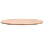 Casa si Gradina - Mobilier - Feronerie si accesorii mobila - Blat de masa rotund, diametru 50x1,5 cm, lemn masiv de fag, maro deschis - Infinity.ro