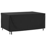 Casa si Gradina - Textile si covoare - Huse pentru mobilier - Husa mobilier de gradina negru 172x113x73 cm impermeabila 420D - Infinity.ro