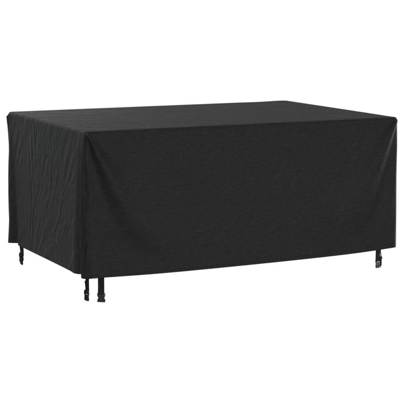Casa si Gradina - Textile si covoare - Huse pentru mobilier - Husa mobilier de gradina negru 172x113x73 cm impermeabila 420D - Infinity.ro