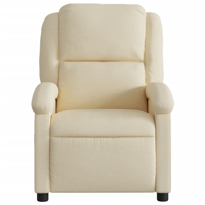 Casa si Gradina - Mobilier - Scaune si fotolii - Fotolii - Fotoliu rabatabil electric, crem, material textil - Infinity.ro