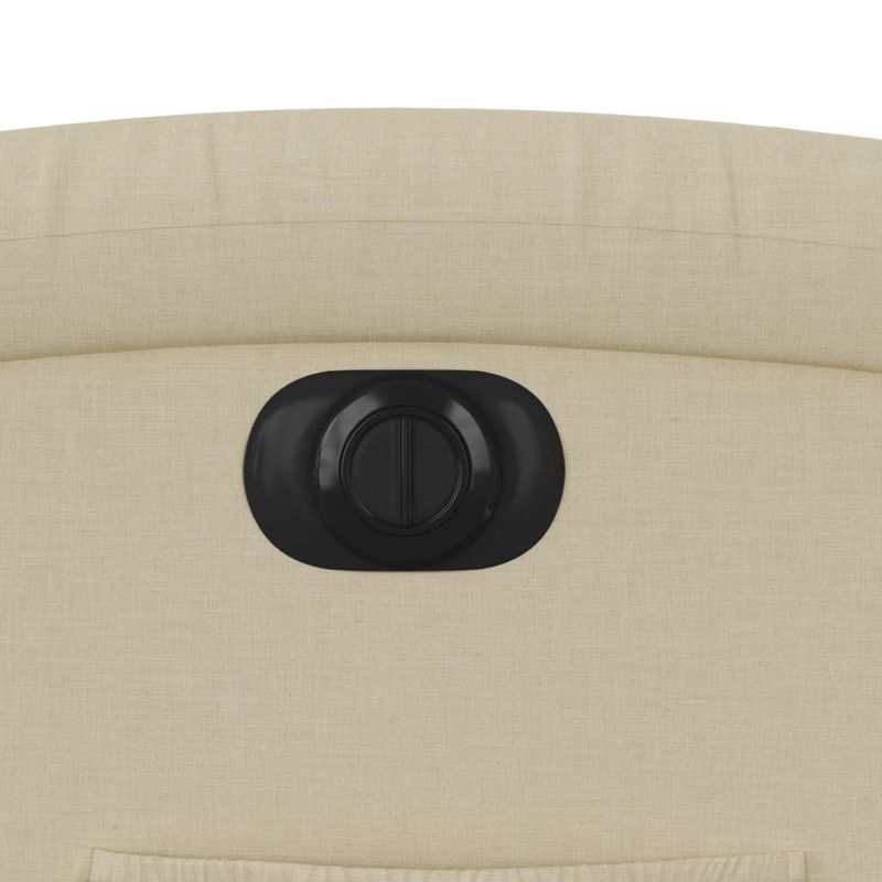 Casa si Gradina - Mobilier - Scaune si fotolii - Fotolii - Fotoliu rabatabil electric, crem, material textil - Infinity.ro