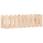 Casa si Gradina - Gradinarit si plante - Plante si ghivece - Ghivece si suporturi - Pat inaltat gradina design gard 100x30x30 cm lemn de pin tratat, pin natural - Infinity.ro