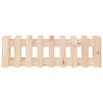 Casa si Gradina - Gradinarit si plante - Plante si ghivece - Ghivece si suporturi - Pat inaltat gradina design gard 100x30x30 cm lemn de pin tratat, pin natural - Infinity.ro
