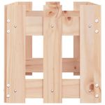 Casa si Gradina - Gradinarit si plante - Plante si ghivece - Ghivece si suporturi - Pat inaltat gradina design gard 100x30x30 cm lemn de pin tratat, pin natural - Infinity.ro