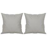 Casa si Gradina - Mobilier - Canapele si coltare - Canapele - Canapea cu 2 locuri, cu perne, 120 cm, microfibra, gri deschis - Infinity.ro