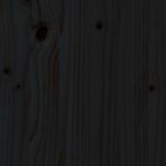 Casa si Gradina - Gradinarit si plante - Plante si ghivece - Ghivece si suporturi - Jardiniera de gradina, negru, 62x50x57 cm, lemn masiv pin - Infinity.ro