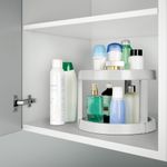 Casa si Gradina - Bucatarie si vesela - Ustensile bucatarie - Rasnite si dozatoare condimente - Metaltex Tava depozitare bucatarie, rotativa „Giro2”, 28 cm - Infinity.ro