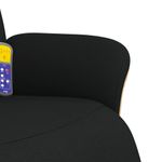 Ingrijire personala si Cosmetice - Sanatate si wellness - Articole wellness - Fotolii de masaj - Fotoliu de masaj rabatabil cu suport de picioare, negru, textil - Infinity.ro