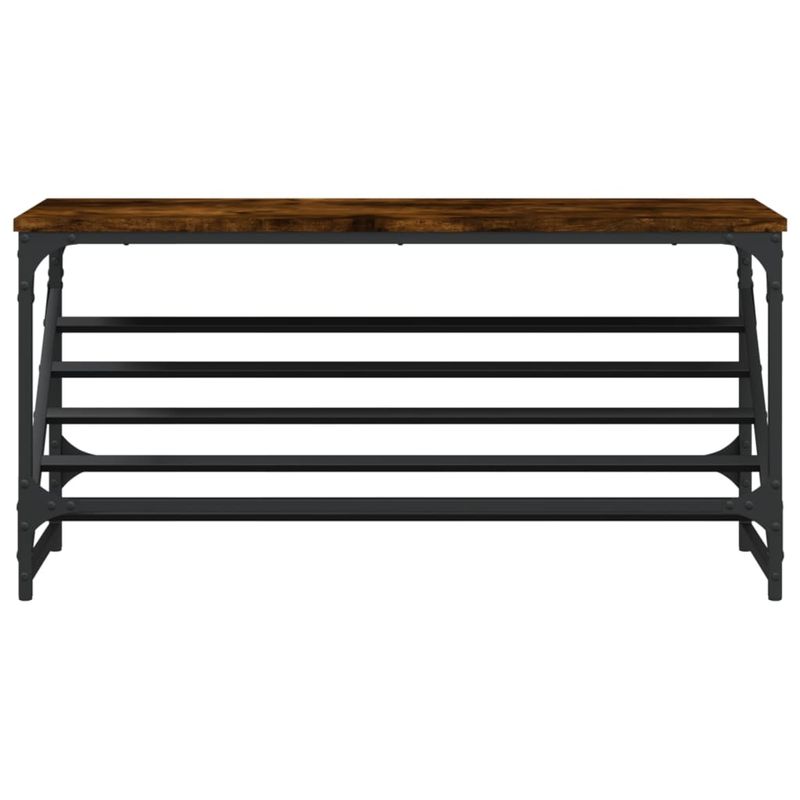 Casa si Gradina - Mobilier - Organizare si depozitare - Organizator incaltaminte - Pantofar, stejar fumuriu, 90x30x45cm, lemn prelucrat - Infinity.ro