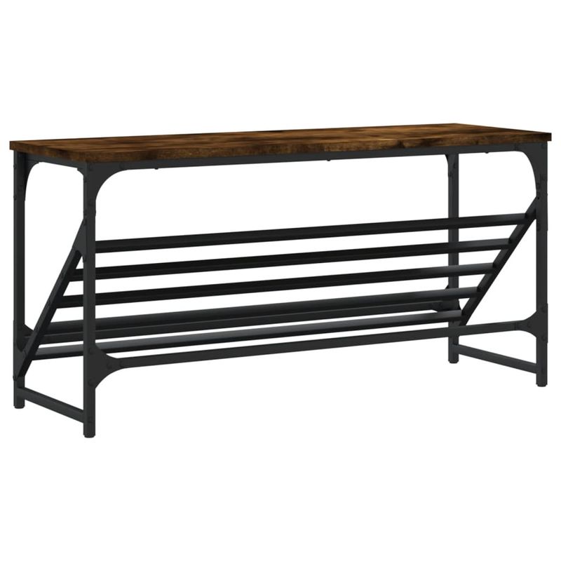 Casa si Gradina - Mobilier - Organizare si depozitare - Organizator incaltaminte - Pantofar, stejar fumuriu, 90x30x45cm, lemn prelucrat - Infinity.ro