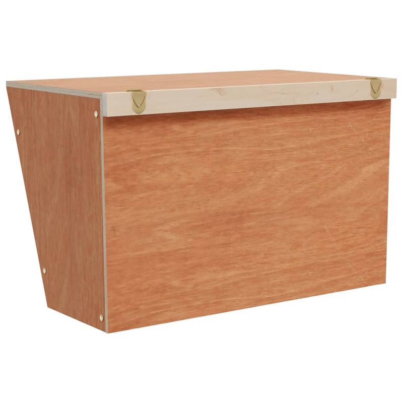 Petshop - Accesorii petshop - Castroane si adapatori - Hranitor pentru fan de iepuri, 37x18,5x23 cm, lemn masiv brad - Infinity.ro