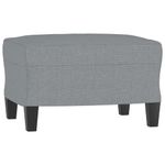 Casa si Gradina - Mobilier - Seturi de mobilier - Seturi living - Set de canapele cu perne, 3 piese, gri deschis, textil - Infinity.ro