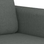 Casa si Gradina - Mobilier - Seturi de mobilier - Seturi living - Set de canapele cu perne, 2 piese, gri inchis, textil - Infinity.ro