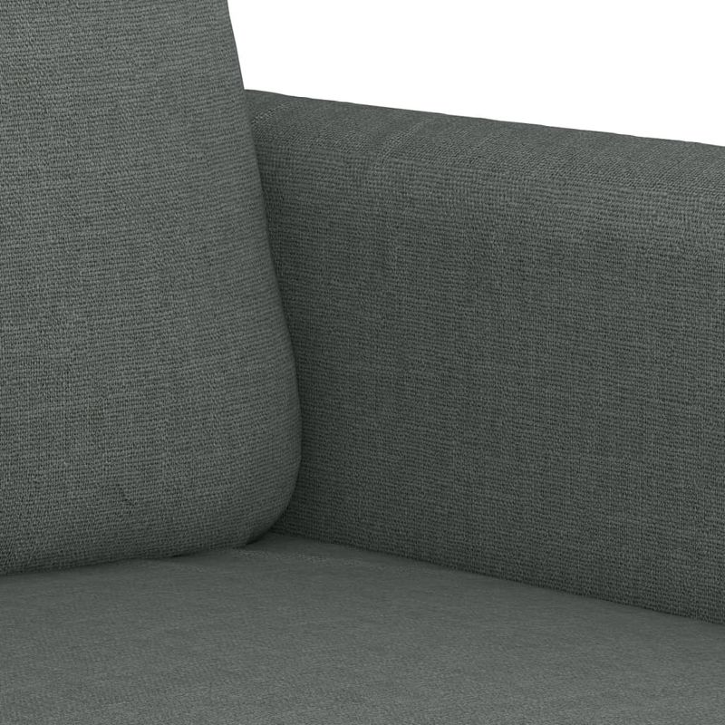Casa si Gradina - Mobilier - Seturi de mobilier - Seturi living - Set de canapele cu perne, 2 piese, gri inchis, textil - Infinity.ro