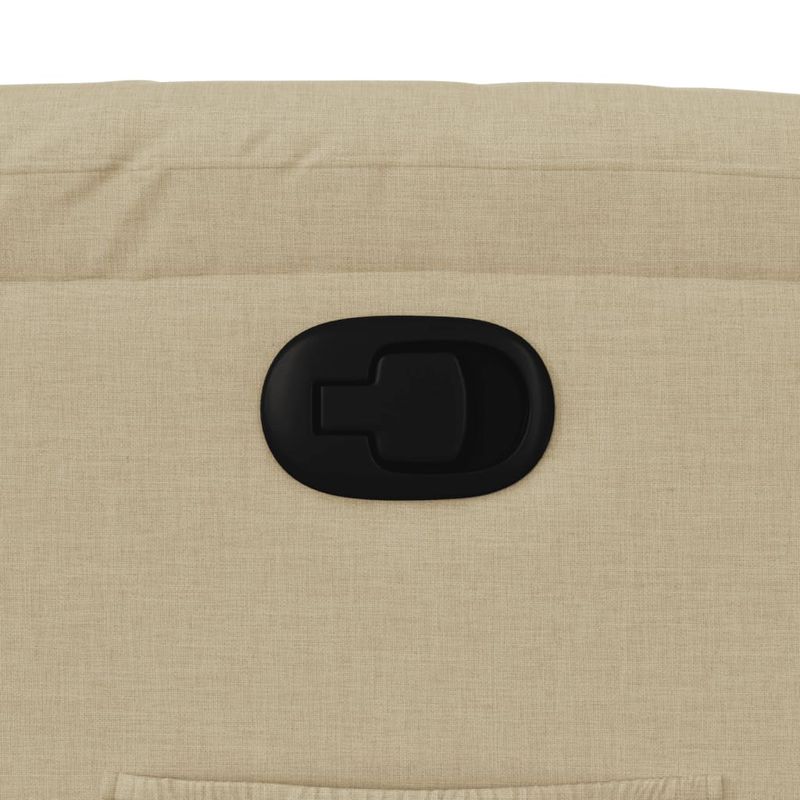 Casa si Gradina - Mobilier - Scaune si fotolii - Fotolii - Fotoliu rabatabil, crem, material textil - Infinity.ro