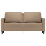Casa si Gradina - Mobilier - Canapele si coltare - Canapele - Canapea cu 2 locuri, cappuccino, 140 cm, piele ecologica - Infinity.ro