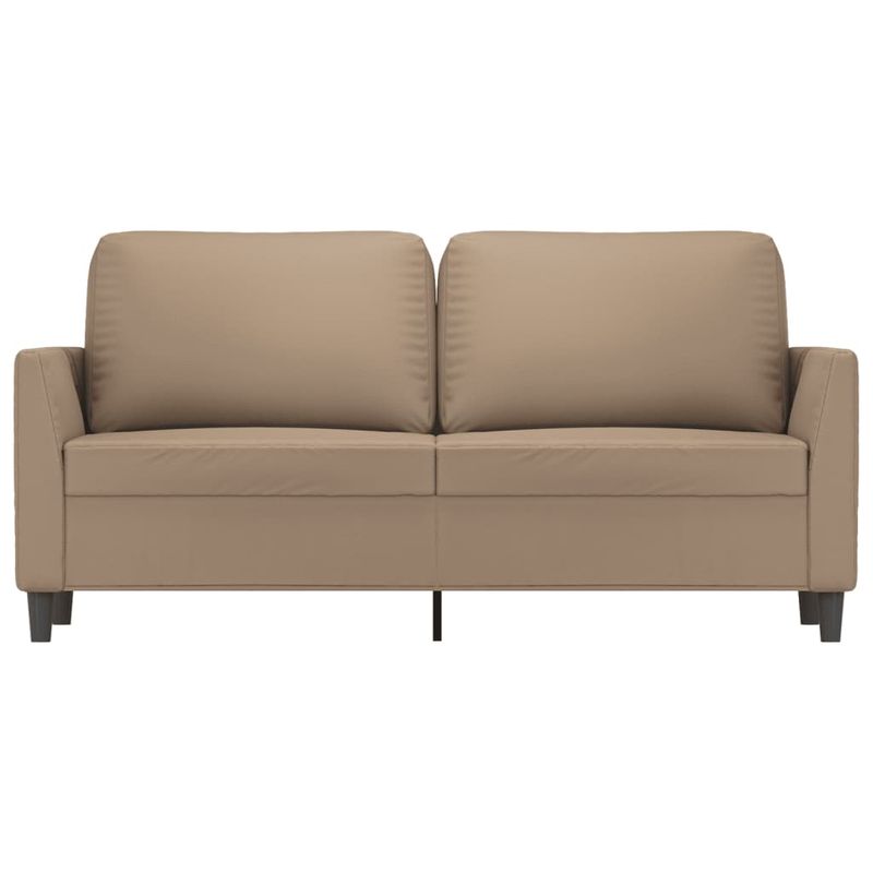 Casa si Gradina - Mobilier - Canapele si coltare - Canapele - Canapea cu 2 locuri, cappuccino, 140 cm, piele ecologica - Infinity.ro