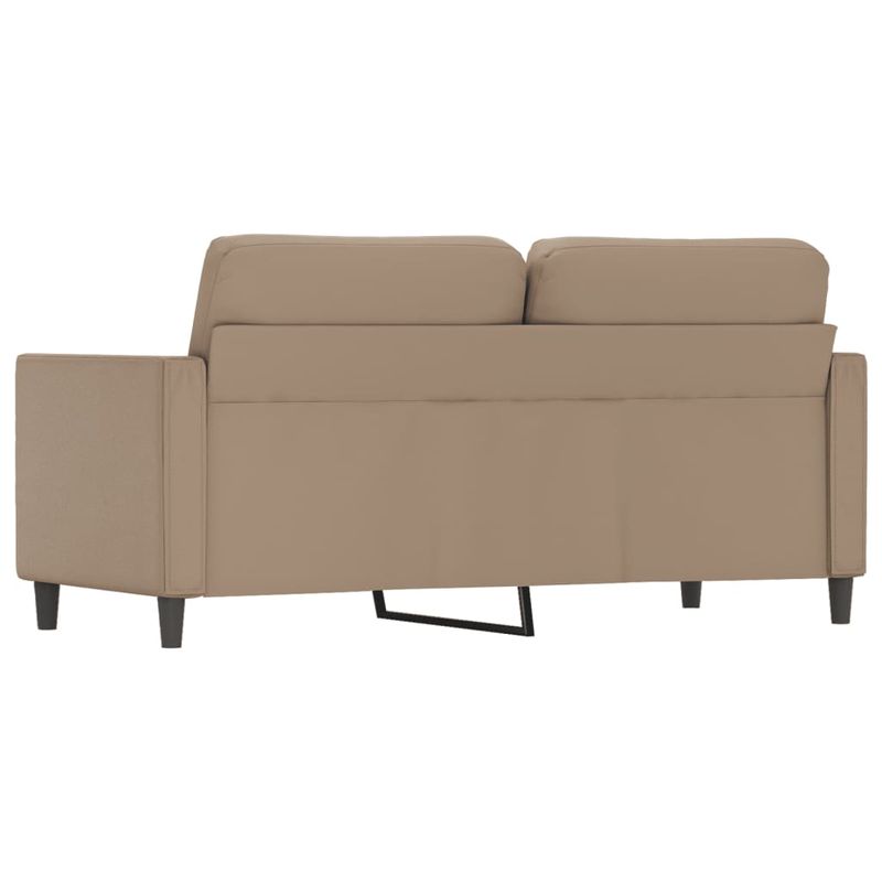 Casa si Gradina - Mobilier - Canapele si coltare - Canapele - Canapea cu 2 locuri, cappuccino, 140 cm, piele ecologica - Infinity.ro