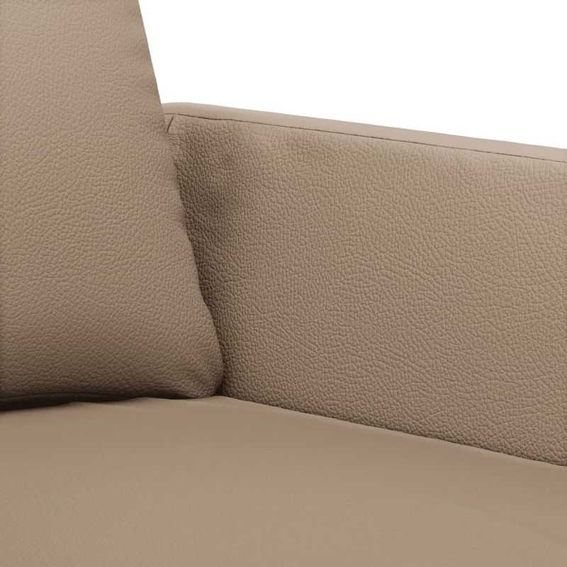 Casa si Gradina - Mobilier - Canapele si coltare - Canapele - Canapea cu 2 locuri, cappuccino, 140 cm, piele ecologica - Infinity.ro