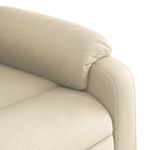 Ingrijire personala si Cosmetice - Sanatate si wellness - Articole wellness - Fotolii de masaj - Fotoliu rabatabil de masaj, crem, material textil - Infinity.ro